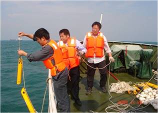 海底地震勘探聲學定位系統